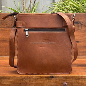 Bolso bandolera con cremallera de piel de vaca de alta calidad para mujer, bolso de hombro de cuero genuino de estilo lujoso en Stock - Product Image 5