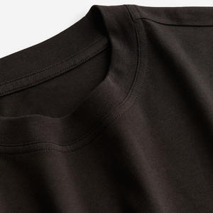 T-shirts pour hommes en coton lourd 300 GSM, manches courtes, coupe ample, t-shirt uni pour hommes, t-shirt personnalisé avec logo pour hommes - Product Image 5