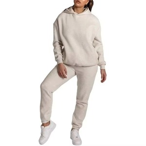 Chándales de Invierno para Mujer con Capucha, de Forro Polar, Ecológicos, a Precio Económico y Talla Personalizada, Ropa de Calle, Nueva Llegada, Moda Casual para Exteriores - Product Image 2