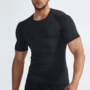 <b>Mens</b> Sportswear Top Athletic Quickly Drying Tight Sport Bodybuilding Polyester T Shirt <b>Mens</b> Fitness Shirts Gym T-Shirt for <b>men</b> - Product Image 5