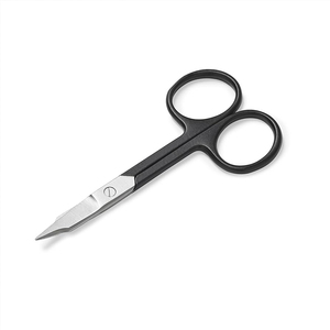 Ciseaux à cuticules de beauté à pointe étroite en acier inoxydable incurvé, durables, légers, réutilisables, avec trou carré pour une finition lisse des ongles - Product Image 3