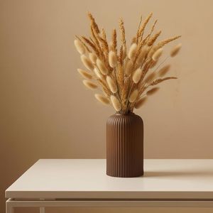 White Cement Coastal Floor Vase Eco-Friendly <b>Baptism</b> <b>Decor</b> 16-24 Inches Tall 4-8 Inches Wide Aqudus Saleem - Product Image 1