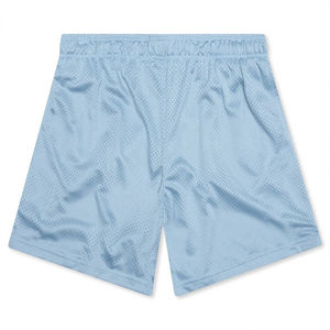 Shorts de jogging en mesh pour hommes, sublimation personnalisée, 100% polyester, taille élastique, style streetwear. - Product Image 1
