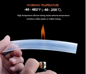 Wholesale Price Custom Silicone Tube <b>Hose</b> <b>Pipe</b> Soft <b>Flexible</b> Food Grade Medical Clear Peristaltic Pump Silicon Rubber Tube - Product Image 3