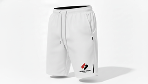 Pantalones Cortos Deportivos para Hombre, 100% Algodón, Sólidos, Transpirables, Cintura Elástica, Verano, Casuales, Logotipo Personalizado, Venta al Por Mayor - Product Image 6