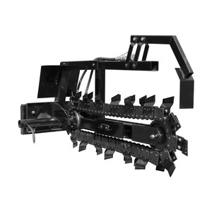 Nuevo excavador de zanjas de calidad, listo para enviar, para accesorios de minicargadoras, ideal para agricultura, huertos y tendido de tuberías. - Product Image 1