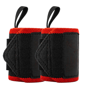 Adjustable Breathable Heavy Duty Wrist Wraps Natural Rubber Non-Slip Hook Loop Closure <b>Weight</b> Lifting Strength <b>Training</b> Unisex - Product Image 5