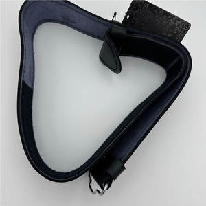 Cinturón de Cuero Escocés con León Rampante Grabado en Negro Sin Hebilla - Suministros de Fábrica Global de Moda - Product Image 3