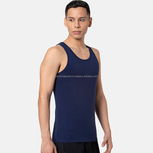 Camiseta Deportiva Ajustada de Algodón con Estampado Personalizado para Hombre, Camiseta sin Mangas para Gimnasio, Venta al por Mayor de Nardon Apparel - Product Image 1