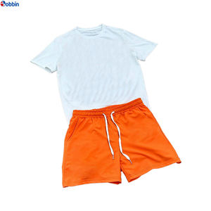 Ensemble Confortable Unisexe : Nouvelle Collection Été – Ensemble Court Graphique Cartoon pour Homme, Personnalisable, Respirant, Style Jogger - Product Image 1