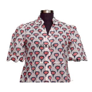 Vestido Casual de Fiesta para Mujer, Midi, Cintura Natural, Hecho a Mano, de Algodón, Manga Corta, Estilo Canguro - Product Image 2