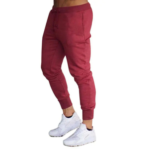 Pantalon de jogging décontracté pour homme, taille élastique, coupe ajustée, respirant, mélange coton et élasthanne, avec poches latérales, idéal pour l'automne - Product Image 5