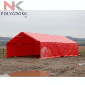 Lona de Plástico Roja de Alta Resistencia, Protegida Contra Rayos UV, Impermeable, Para Almacenes Exteriores, Agricultura y Soluciones de Almacenamiento - Product Image 5