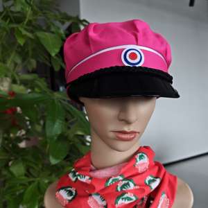 Sombrero de Marinero Rosa para Niños y Adultos, Personalizado al por Mayor, para Fiestas y Festivales, Colorido, Estilo Capitán de Yate - Product Image 2