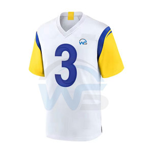 Uniforme de football américain en polyester durable, léger, respirant et de haute qualité, vêtements de sport - Product Image 2