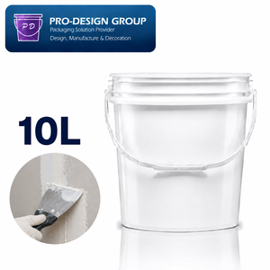 ถังพลาสติกแบบเปิดง่าย ขนาด 10 ลิตร สำหรับใส่กาวก่อสร้าง ผลิตตามมาตรฐาน ISO 9001 - Product Image 1