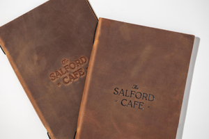 Porte-menu pliable en cuir de luxe, design confortable pour restaurants, cafés, hôtels - Qualité supérieure artisanale LMC-0074 - Product Image 4