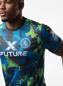 Maillots de sport en polyester sublimés sur mesure, respirants et légers, personnalisation complète du nom et du numéro de l'équipe à l'avant, livraison rapide - Product Image 5