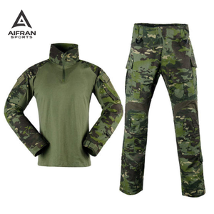 Ensemble uniforme d'entraînement Aifran Sports pour hommes en Ripstop – Combinaison de travail durable pour la sécurité sur le terrain - Product Image 2