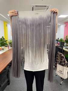 Prix de gros 100% Extensions de cheveux Remy vietnamien alignés sur les cuticules Os gris Paquet de cheveux raides Extensions de cheveux humains - Product Image 5