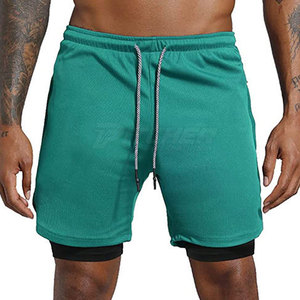 Shorts de sport légers pour homme, tissu extensible, pour la gym, la course à pied et les entraînements quotidiens. - Product Image 6