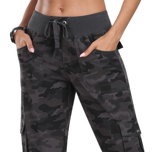 Pantalon Capri Large d'été pour Femme 100% Coton Fermeture Boutonnée Dernière Tendance Décontracté Confortable Idéal pour le Bureau Respirant - Product Image 4