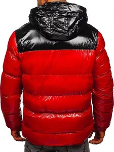 Plus Size Windproof Waterproof Custom Logo Printed Men's Winter Bomber <b>Jacket</b> Reversible Eco-Friendly Design Custom Color Cotton - Product Image 1