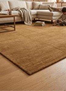 Alfombra Moderna Hecha a Mano de Lana Abstracta Antideslizante con Textura Suave y Afelpada, Alfombra Contemporánea para Hogar, Hotel y Oficina - Product Image 3