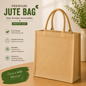 Custom Printed Plain Natural Jute <b>Long</b> Tote <b>Bag</b> Eco Friendly Reusable Shopping Grocery Carry <b>Bag</b> Promotional Gift Wholesale - Product Image 4