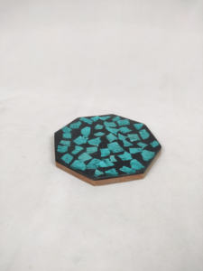 Handmade Luxury Modern Eco-Friendly <b>Wooden</b> Coasters <b>Table</b> <b>Mats</b> Custom Size Free for Kitchen Use Factory Price India Available - Product Image 6