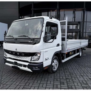 Camión Mitsubishi Canter Usado de 2018 con Plataforma Plana, Diésel de Uso Pesado, Listo para Operaciones de Transporte Comercial - Product Image 3