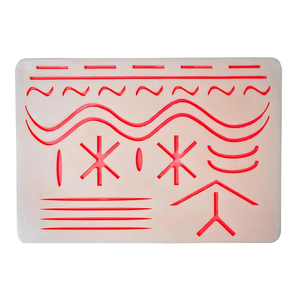 Kit de Sutura de Silicona de 3 Capas y 27 Heridas, Certificado CE Clase II, Instrumento de Entrenamiento Manual para Estudiantes de Veterinaria y Enfermería - Product Image 1