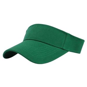 En gros Visière de soleil unie à dessus ouvert haute visibilité pour sports d'été en extérieur - Product Image 6