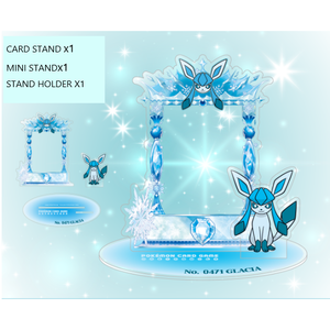 Soporte Acrílico para Cartas de Pokémon, GLACIA Versión Coreana - Soporte Acrílico de Anime y Videojuegos - Product Image 2