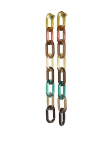 Sculpture artisanale en résine taupe mate, imperméable, de forme irrégulière, décoration artistique pour la maison, design moderne, pièce faite à la main - Product Image 5