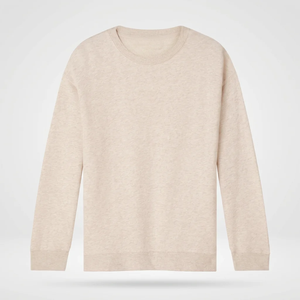 สเวตเตอร์ลำลองแขนยาวสีเขียวเข้มทรงสลิมฟิตสำหรับผู้ชาย - Product Image 5
