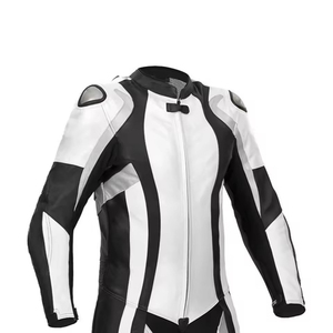 Nouvelle arrivée, uniforme de moto en cuir personnalisé, combinaison de moto pour la conduite en toutes saisons, imperméable, combinaison de course anti-chute, vêtements de sport - Product Image 5