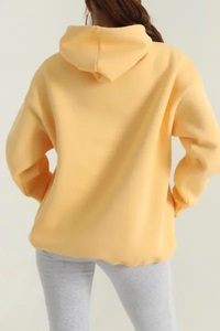 Best 2026 Design Pullover Oversize Plus Size Hooded Polyester/Cotton Plain Dyed Autumn Long-Sleeved Women's <b>Hoodie</b> Sale - Product Image 6