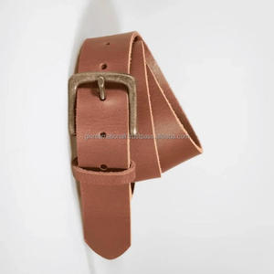 High Quality One Piece Plain Genuine Leather Casual <b>Belt</b> <b>for</b> <b>men</b> with Chicago Screw <b>for</b> <b>buckle</b> change fashion Casual <b>Belt</b> - Product Image 5