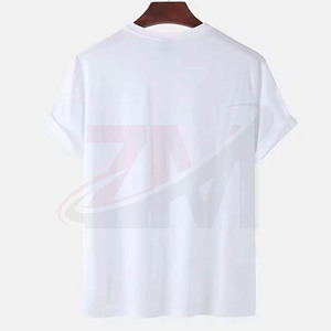 เสื้อยืดผู้ชายผ้าฝ้ายถัก 100% สีขาว พิมพ์ลายการ์ตูนอะโวคาโด คอกลม แขนสั้น สวมใส่สบาย ทรงปกติ ผ้าเจอร์ซีย์ - Product Image 2
