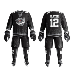 Uniforme de Hockey sur Glace Personnalisable à Prix Abordable, Meilleure Vente, Haute Qualité, Respirant, Séchage Rapide, Tissu Doux 100% Polyester pour Vente en Ligne - Product Image 4