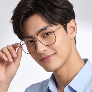 Montures de lunettes en titane pour hommes, anti-lumière bleue UV420, carrées, monture intégrale, légères, titane pur, sur mesure, RX, OEM, ODM - Product Image 6