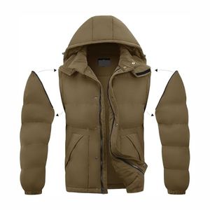 Chaqueta de Invierno para Hombre, Transpirable, con Cierre, Suave, Acolchada, Cuello Alto, Tecnología MICROFLEECE StretchA - Product Image 2