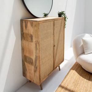 ตู้และบุฟเฟ่ต์วานดานา อาริสต้า อัลตร้า ราตัน 2 ประตู สำหรับตกแต่งภายในและภายนอกที่ทันสมัยและมีสไตล์ - Product Image 5