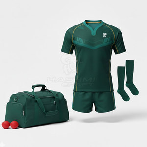 Conjunto de Ropa Deportiva Profesional para Rugby, para Entrenamiento y Torneos, con Costuras Resistentes - Product Image 2