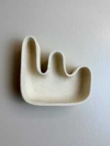 Support à bijoux en céramique fait main, forme unique, décoration de luxe, qualité supérieure, décorations murales, arts, décoration intérieure par UO INDIA - Product Image 4