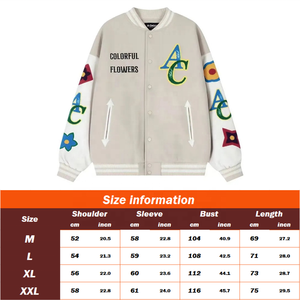Insulated Men’s Varsity Bomber Jacket – Windproof <b>Wool</b>-Tech Fabric with High-Density <b>Thermal</b> Padding - Product Image 4