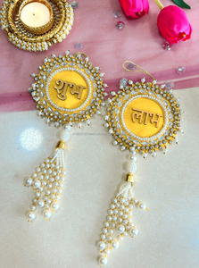 Decoración Festiva Tradicional India para Puerta o Pared, con Forma de Flor, para el Hogar u Oficina, con Cuentas Kundan Multicolores Artificiales para Diwali - Product Image 2