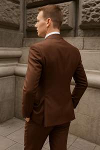 Manteaux pour hommes en mélange de laine de haute qualité, couleur unie, col double, décontractés, longs, résistants au froid, pour l'automne et l'hiver, pour l'Inde - Product Image 6