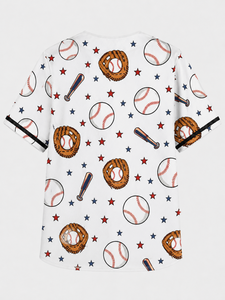 Personalized High Quality Custom Name Number Baseball Pattern Jersey Premium White Team Sportswear Shirt for <b>man</b> and women - Product Image 5